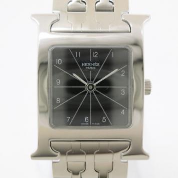 Hermes H SS Womens Wristwatch 22 MM