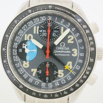 Pre Owned Omega Speedmaster Mark 40 SS Tachymeter Mens Wristwatch 39 MM