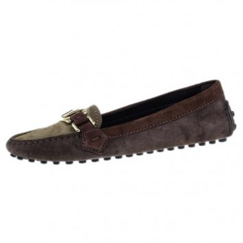 Louis Vuitton Tricolor Oxford Loafers Size 37