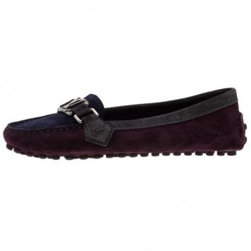 Louis Vuitton Tricolor Oxford Loafers Size 37