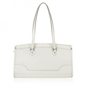 Louis Vuitton White Epi Leather Madeleine PM