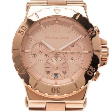 Michael Kors Pink Stainless Steel MK-5314 Women's Wristwatch 42MM