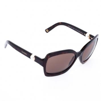 Chanel Black Square 5141H Pearl Women Sunglasses