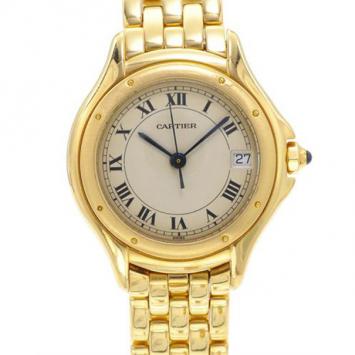 Cartier Panthere 18K Yellow Gold Womens Wristwatch 26 MM