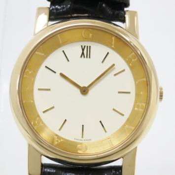 Bvlgari Amphitheatre 18 K Yellow Gold Womens Wristwatch 33 MM