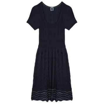 M Missoni Grey Knit Dress M