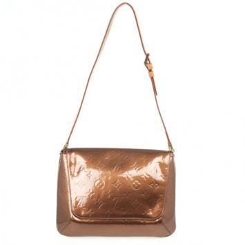 Louis Vuitton Bronze Monogram Vernis Thompson Street Bag