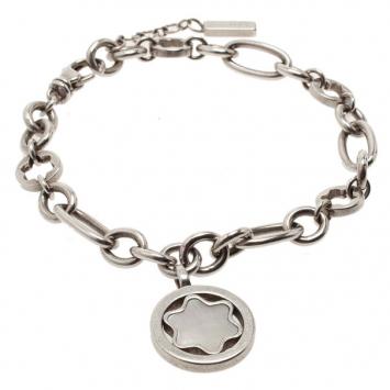 MontBlanc Star Signet Silver Bracelet