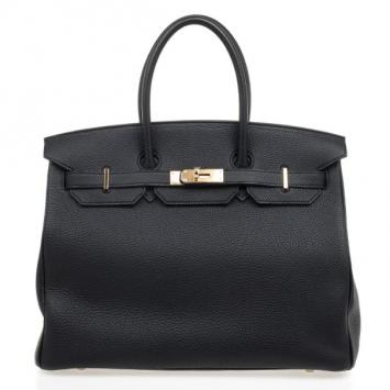 Hermes Black Togo Birkin 35