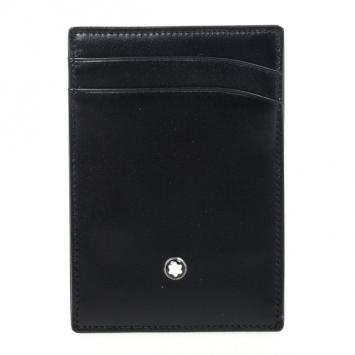 Pre Owned Montblanc Black Meisterstuck Card Holder