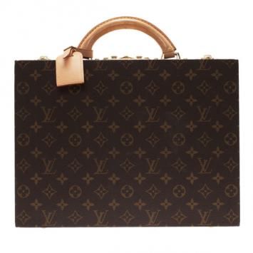 Pre Owned Louis Vuitton Monogram Canvas Jewelry Case