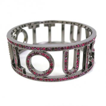 Louis Vuitton Rhinestone Bangle