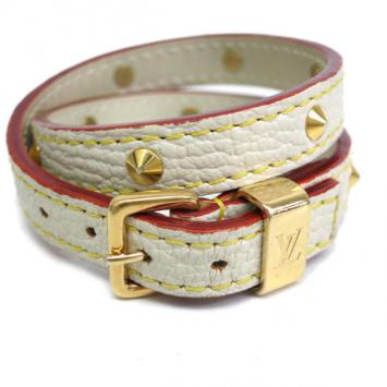 Louis Vuitton Leather Bracelet
