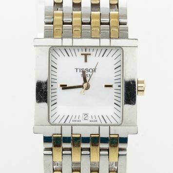 Tissot Six-T Two Tone Womens Wristwatch 21 MM