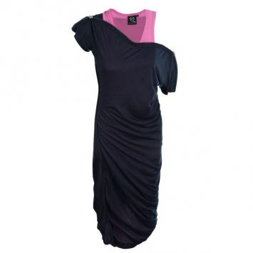 McQ by Alexander McQueen Gray T-Shirt Dress M
