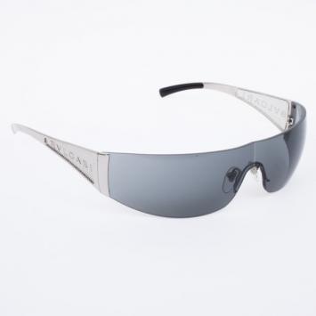 Pre Owned Bvlgari Black 549 Shield Men Sunglasses