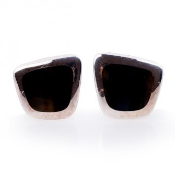 Pre Owned Gucci Silver Vintage Cufflinks