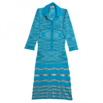 Missoni Blue Striped Dress