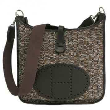 Hermes Brown Vibrato Snip Strap Evelyne 1 PM