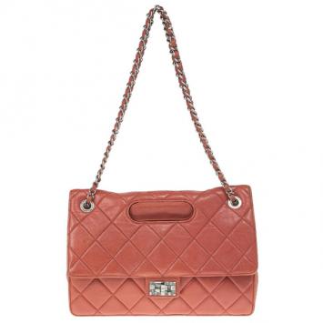 Chanel Red Leather Reissue Flap Bag