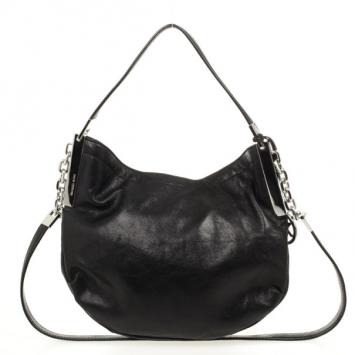 MICHAEL Michael Kors Black Bennet Large Leather Shoulder Bag