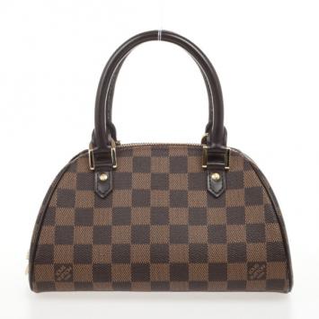 Louis Vuitton Damier Ebene Ribera PM Satchel Handbag