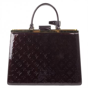 Louis Vuitton Amarante Monogram Vernis Deesse Tote