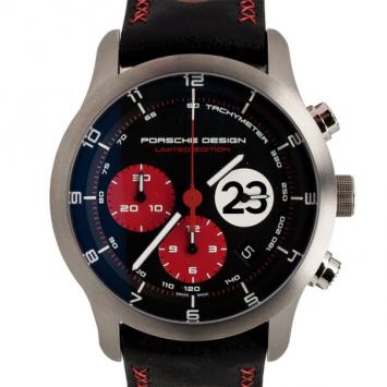 Pre Owned Porsche Design P6612 Dashboard Le Mans 1970 Chronograph Men Wristwatch 44 MM