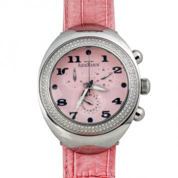 AquaMarin Pink Carina SS Womens Wristwatch 40 MM
