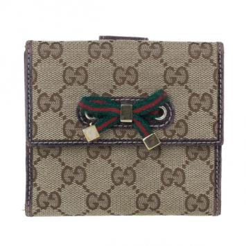 Gucci GG Canvas Princy Compact Wallet