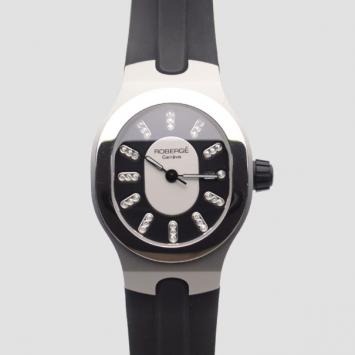 Robergé Altair Titanium SS Black Womens Wristwatch 30 MM 