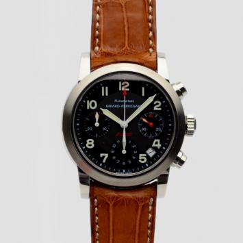 Pre Owned Girard Perregaux Ferrari F300 SS Chronograph Mens Wristwatch 40 MM