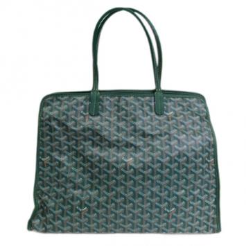 Goyard Green Canvas Hardy Tote PM