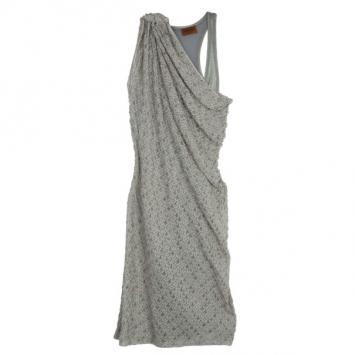 Missoni One Shoulder Metallic Dress S