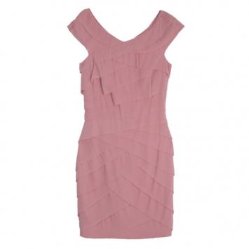 Tadashi Shoji Ruffled Dress M