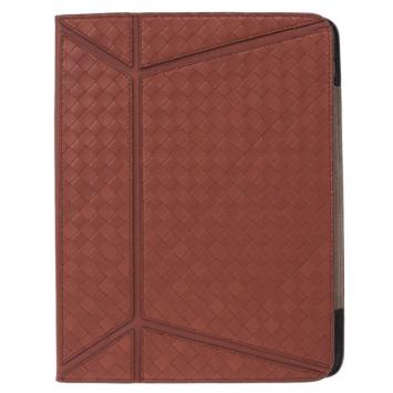 Bottega Veneta Red Intrecciato Leather Folding iPad Case