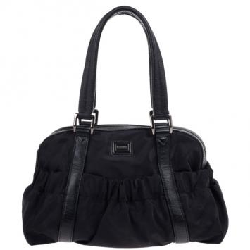 Burberry Black Textile Shoulder Bag