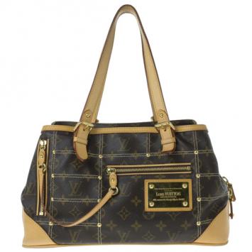 Louis Vuitton Limited Edition Monogram Canvas Riveting Tote