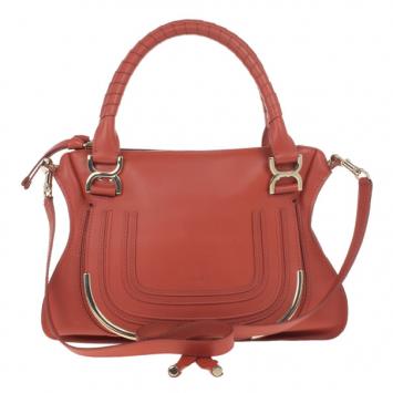 Chloe Red Marcie Medium Bag