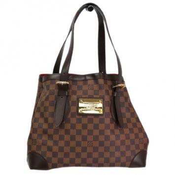 Louis Vuitton Damier Ebene Hampstead MM Shoulder Bag