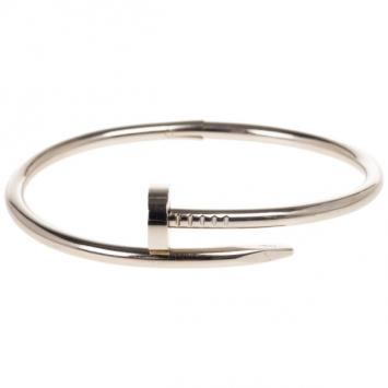 Cartier Juste Un Clou White Gold Bracelet 17CM