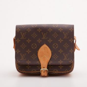 Louis Vuitton Monogram Canvas Cartouchiere MM Bag