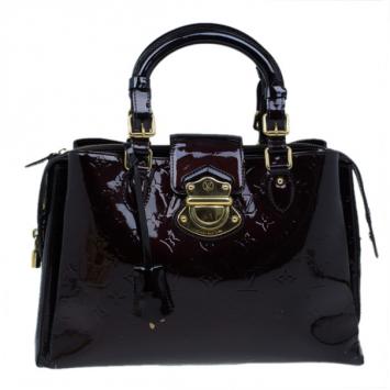Louis Vuitton Amarante Monogram Vernis Melrose Avenue Tote