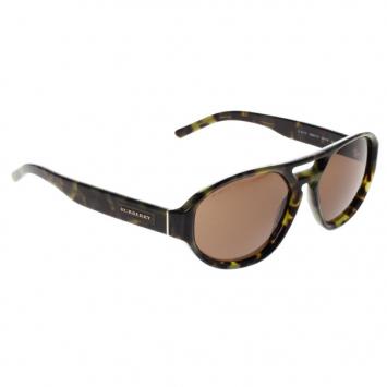 Pre Owned Burberry Tortoise Frame 4113 Polarised Men's Sunglasses