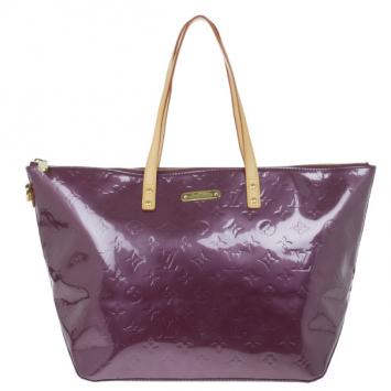 Louis Vuitton Violette Vernis Monogram Bellevue GM Tote