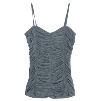 D and G Sleeveless Ruched Top S