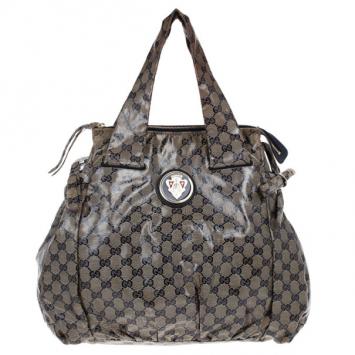 Gucci Blue Guccissima Hysteria Shoulder Bag