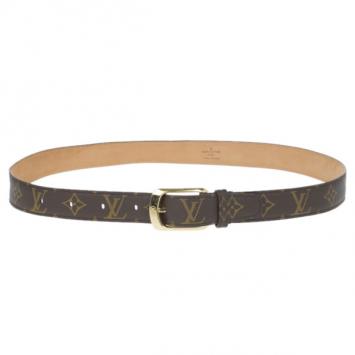 Louis Vuitton Ellipse Monogram Canvas Belt 85CM