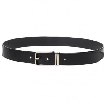 Pre Owned Louis Vuitton Damier Graphite Leather Boston Belt 90CM
