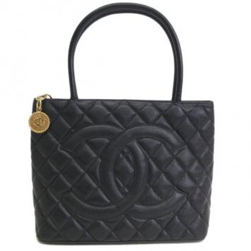 Chanel Black Caviar Revival Tote